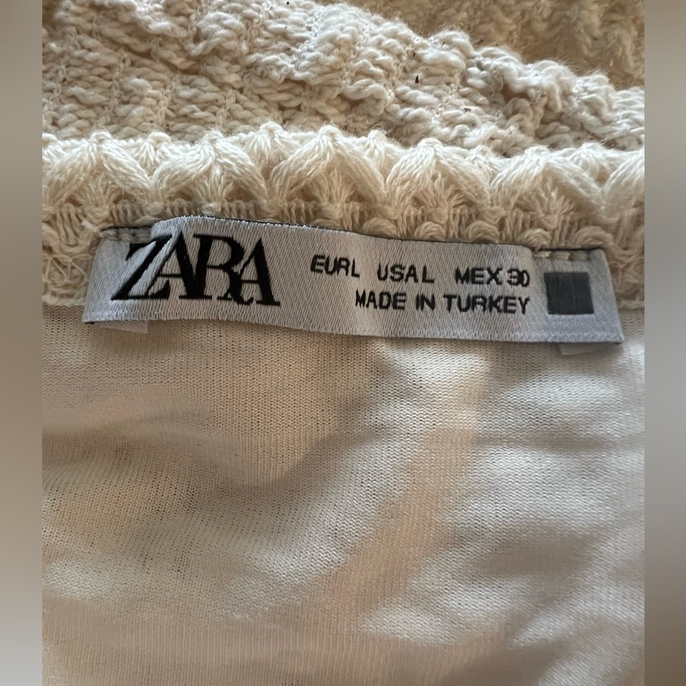 Zara Ivory Woven Ribbed Door Mat - Picture 2 of 10